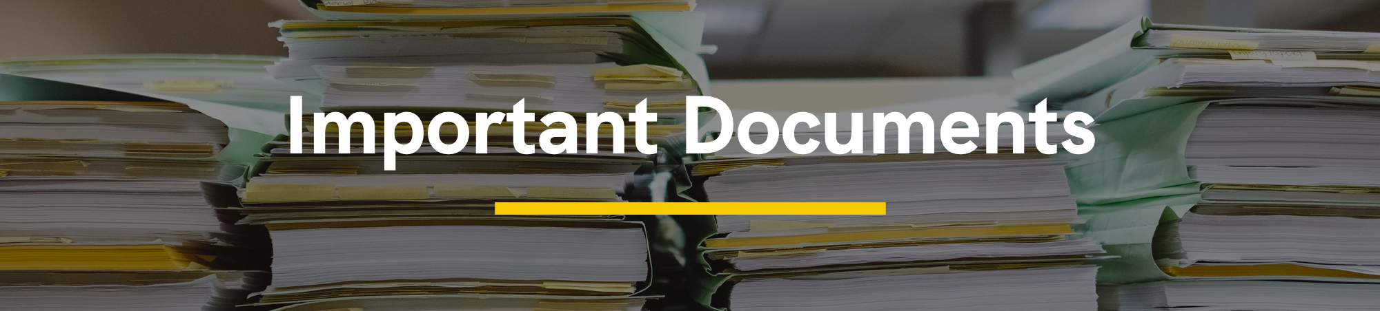 Important Documents