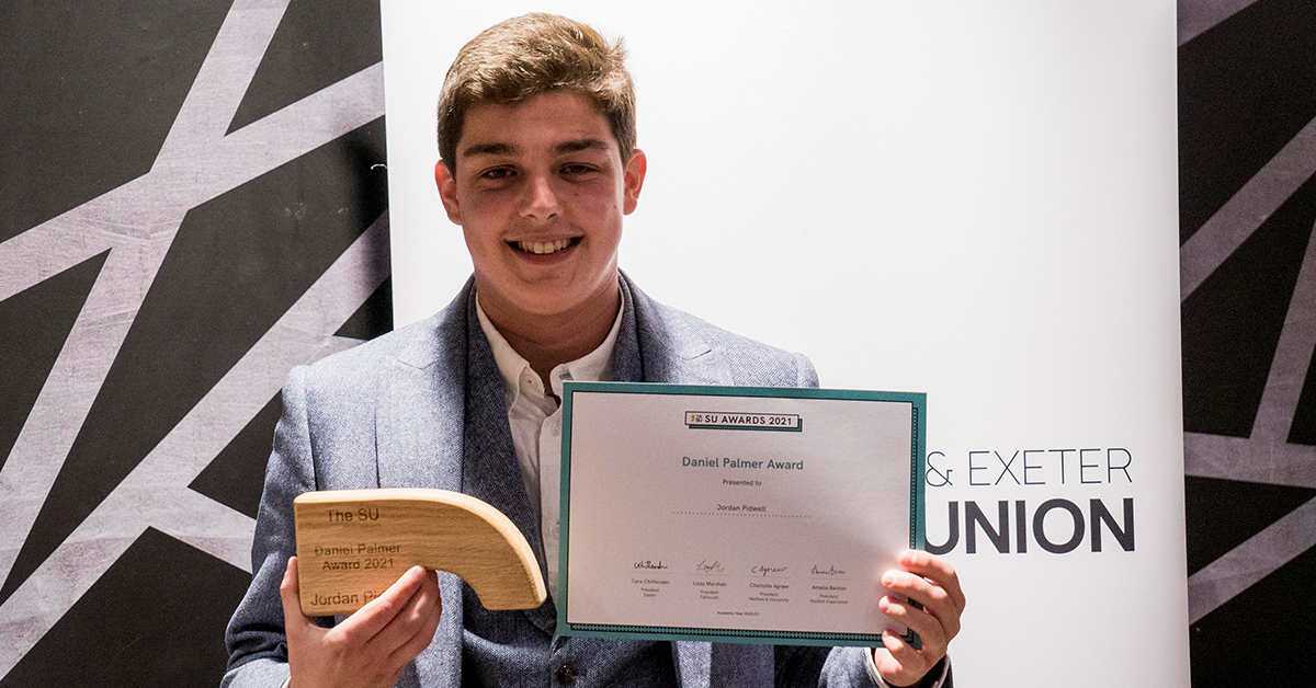 Daniel Palmer Award winner