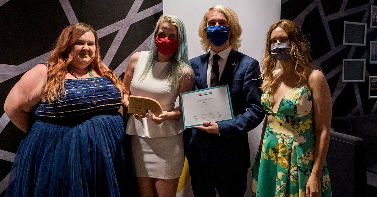Fundraising Award winner