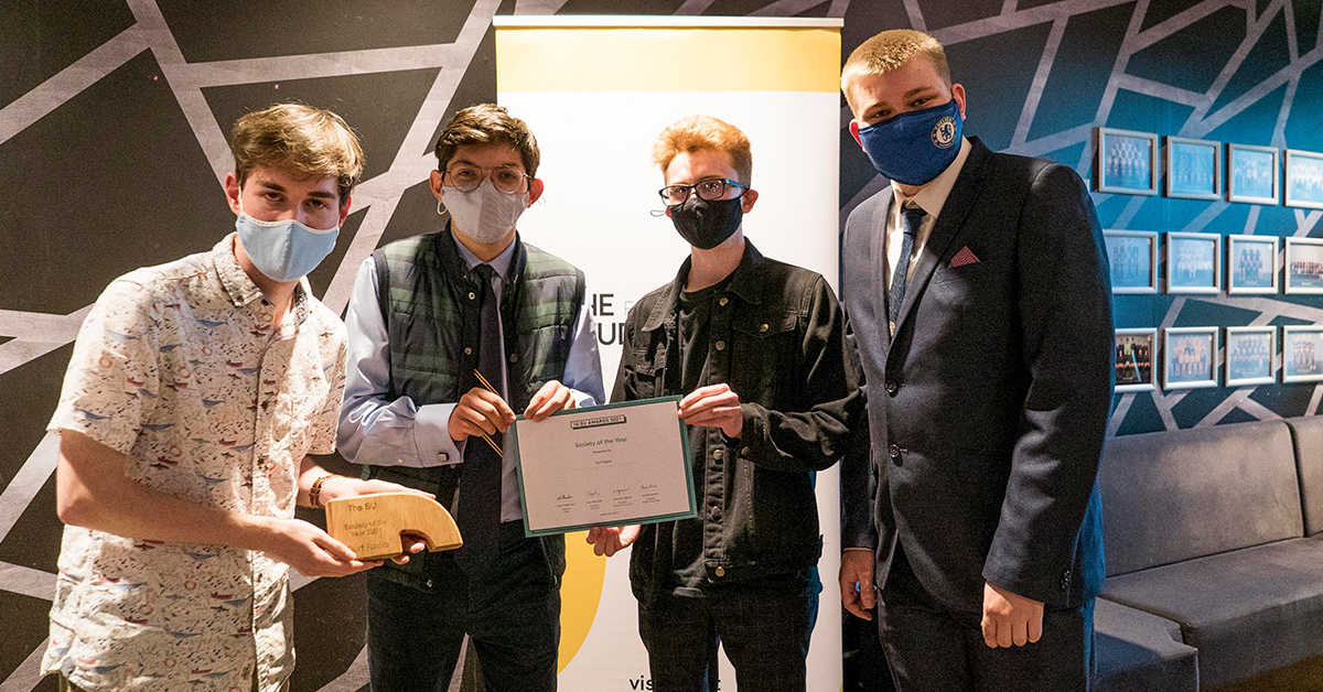 Society of the Year winner