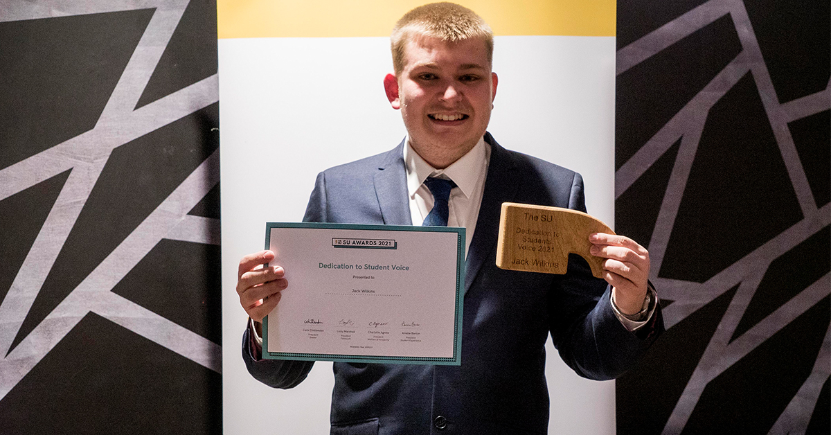 Dedication to Student Voice winner