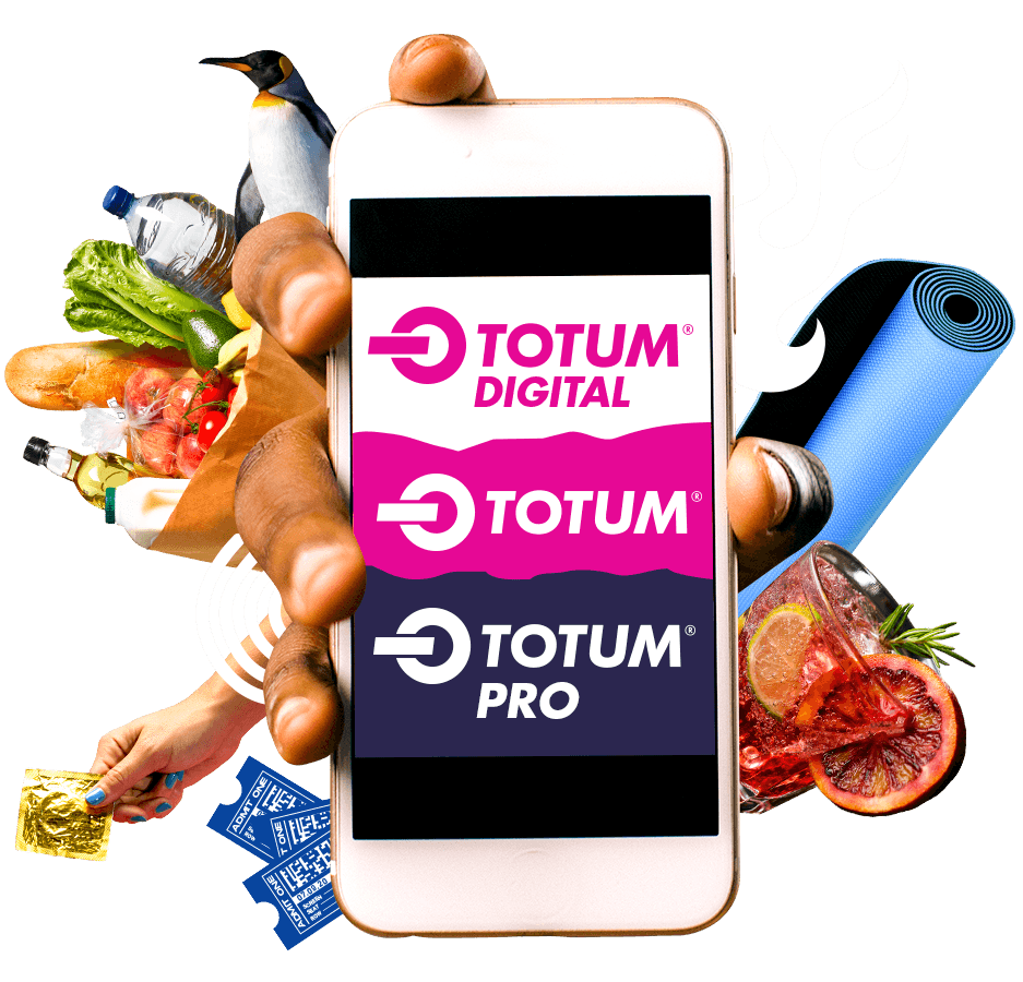 promotional photo of totum card