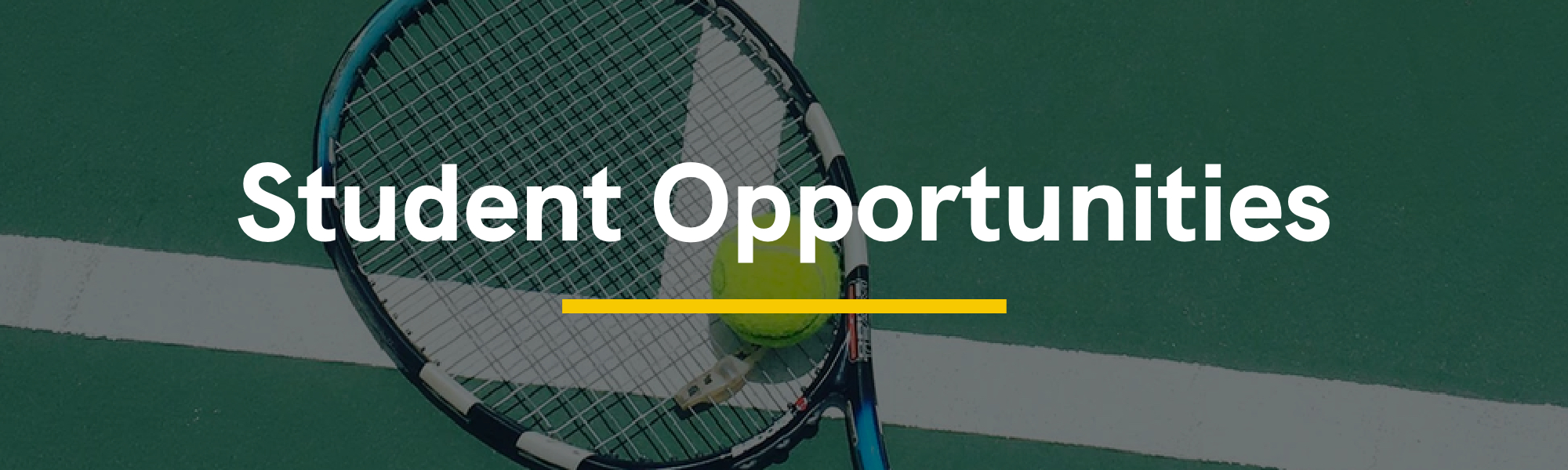 Student Opportunities