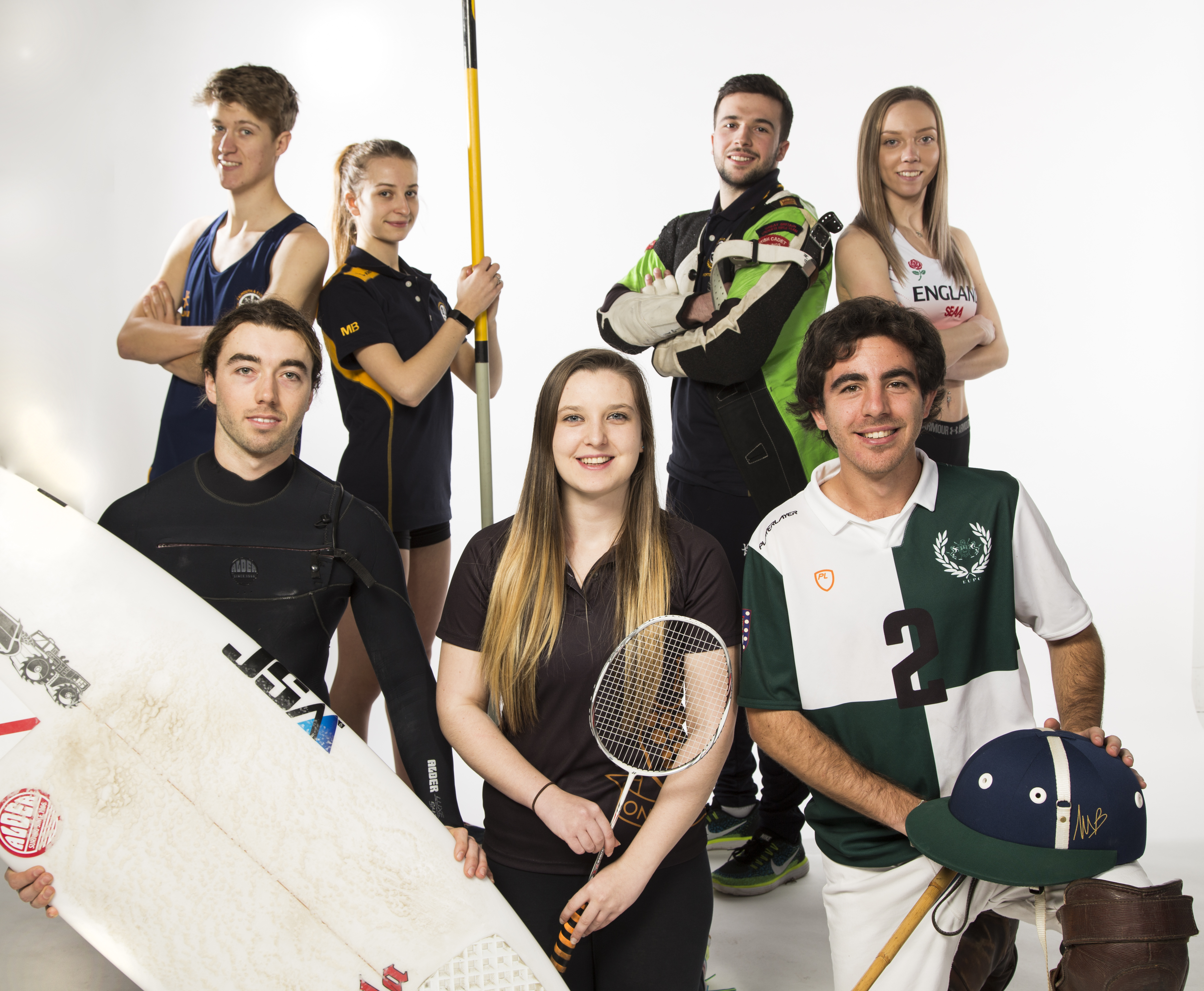 Sports Bursary students 2017/18