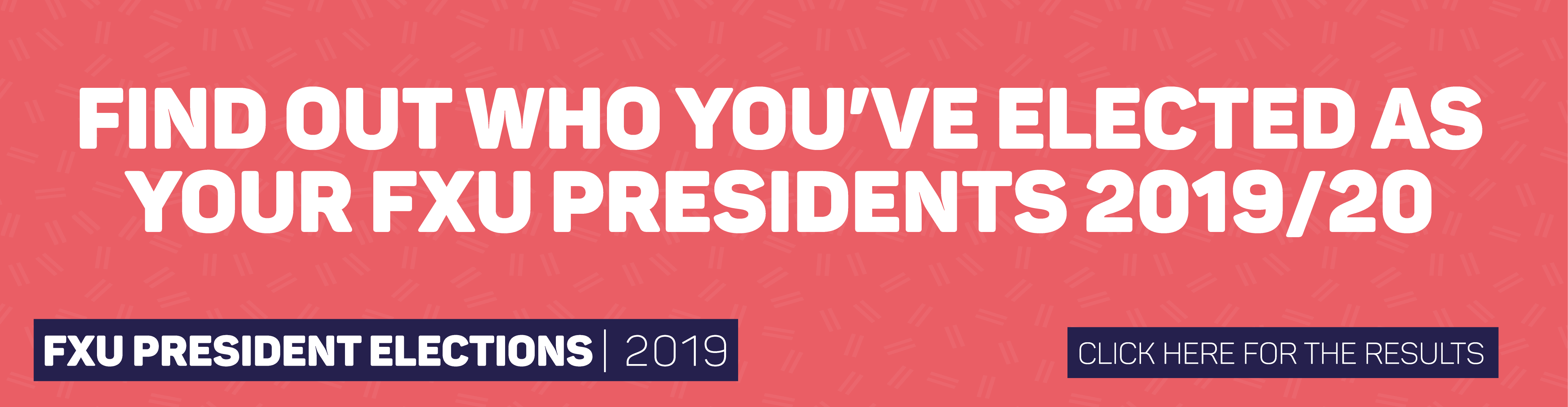 FXU President Elections Results