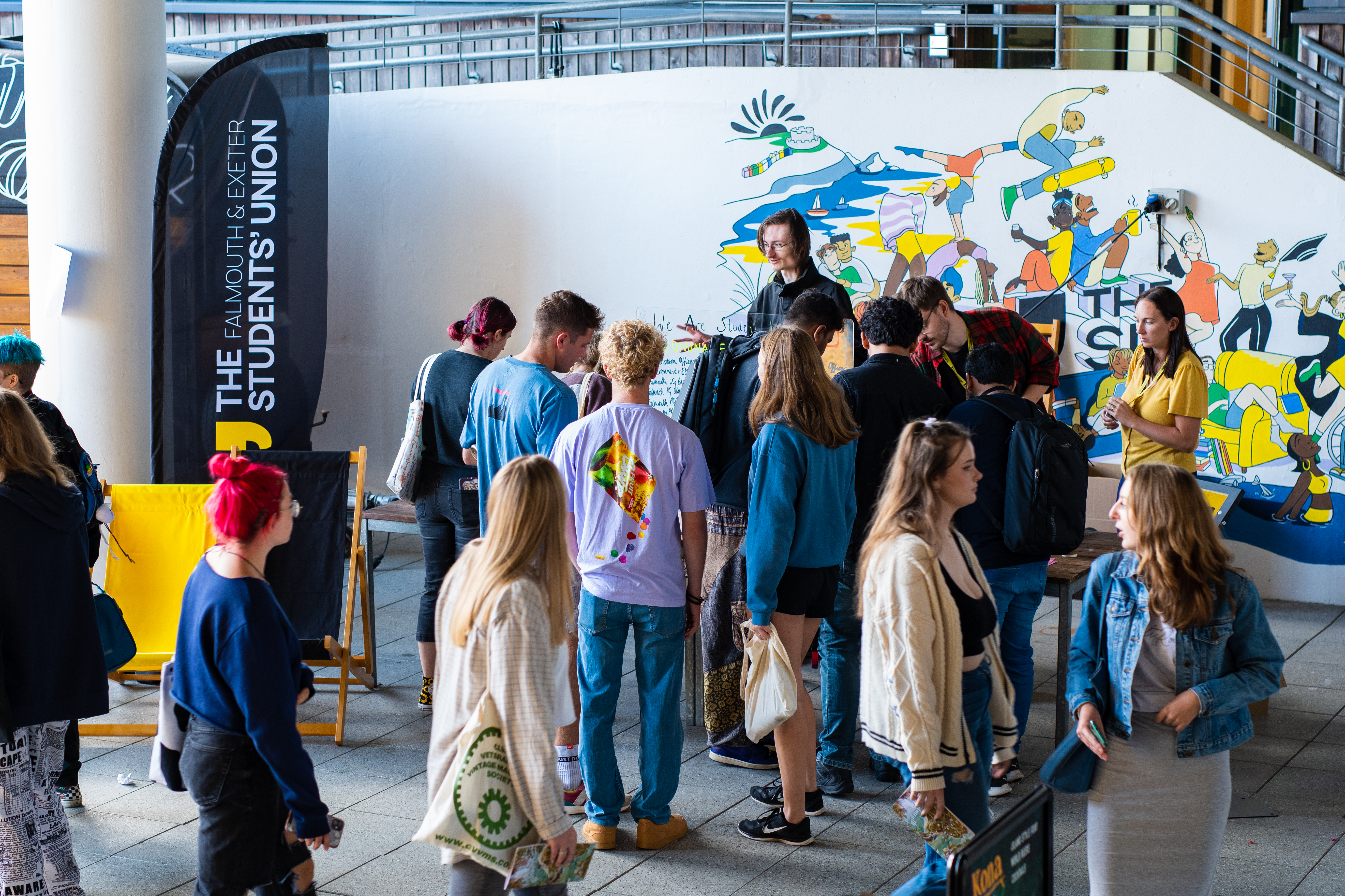 Our core team works year-round to make your student experience the highest quality possible. This involves supporting the Sabbatical Officers in delivering their manifesto priorities, offering advice, coordinating Reps, managing clubs and societies, and much more.