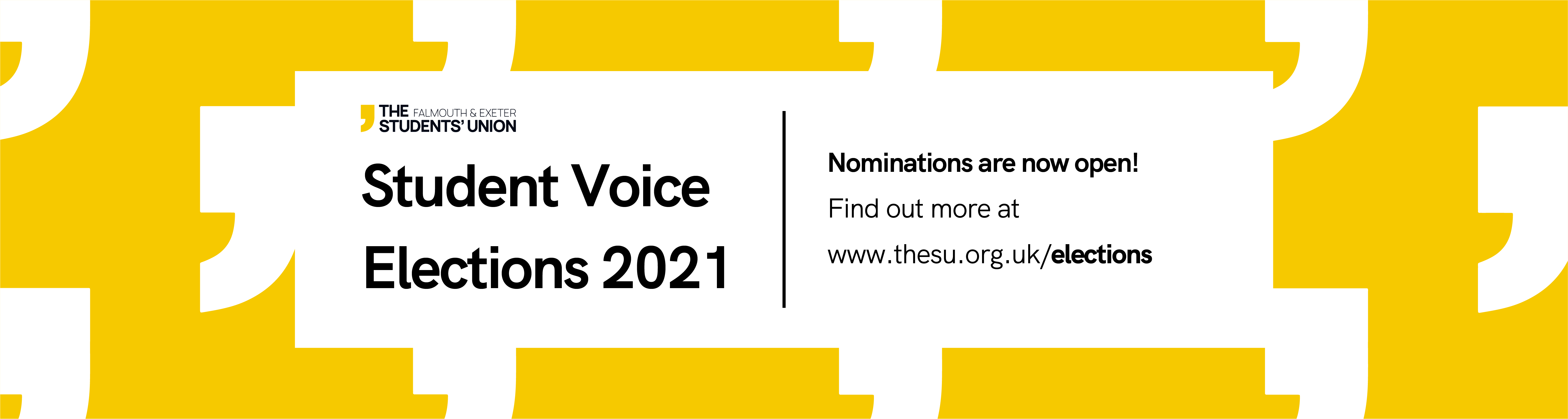 Student Voice Elections nominations now open