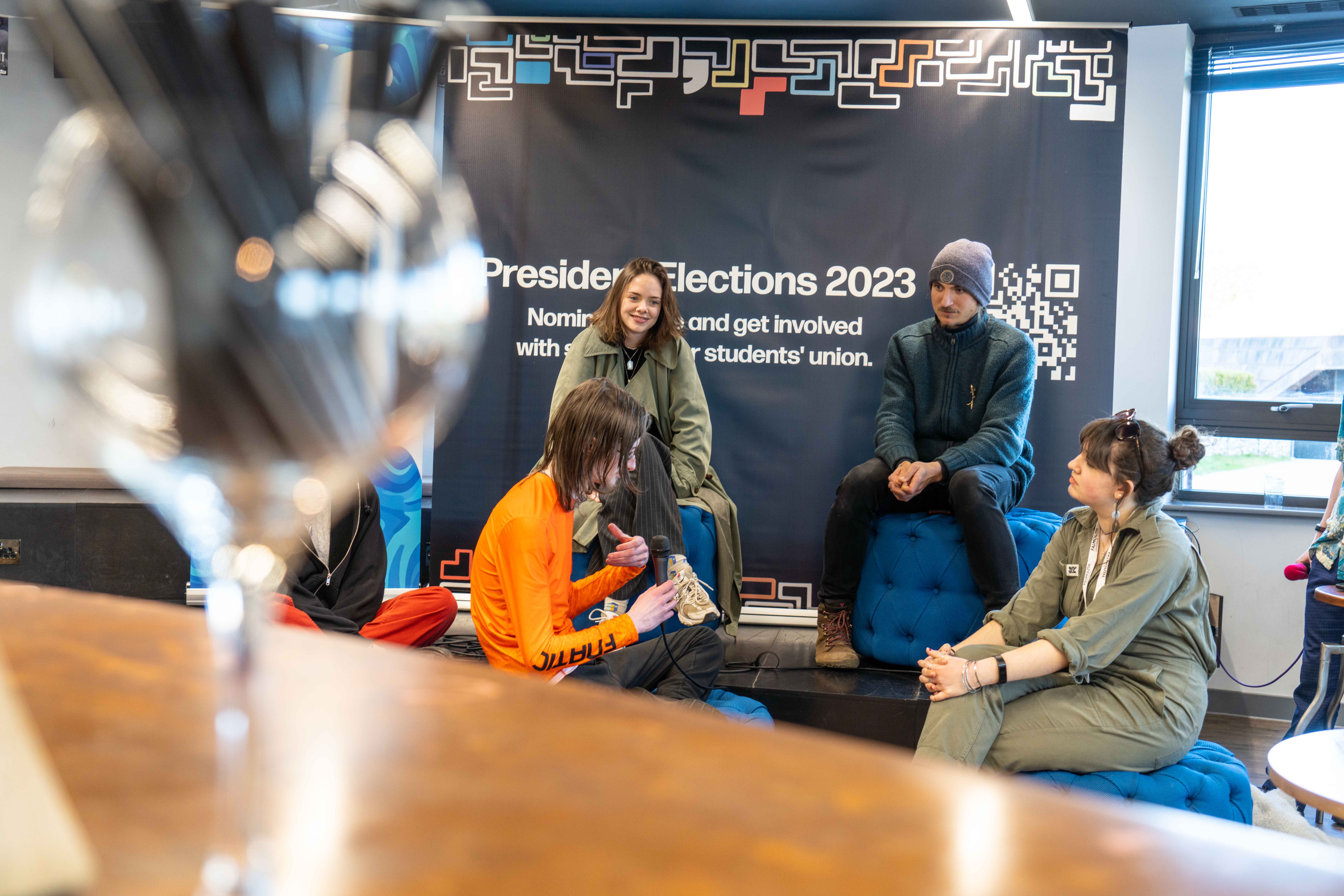 Candidates at the annual Elections in 2023.