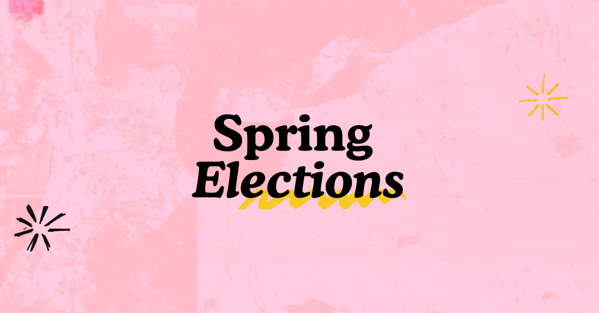 Spring Elections are an opportunity to learn more about The SU's representative system, department reps, subject chairs and Forum chairs.