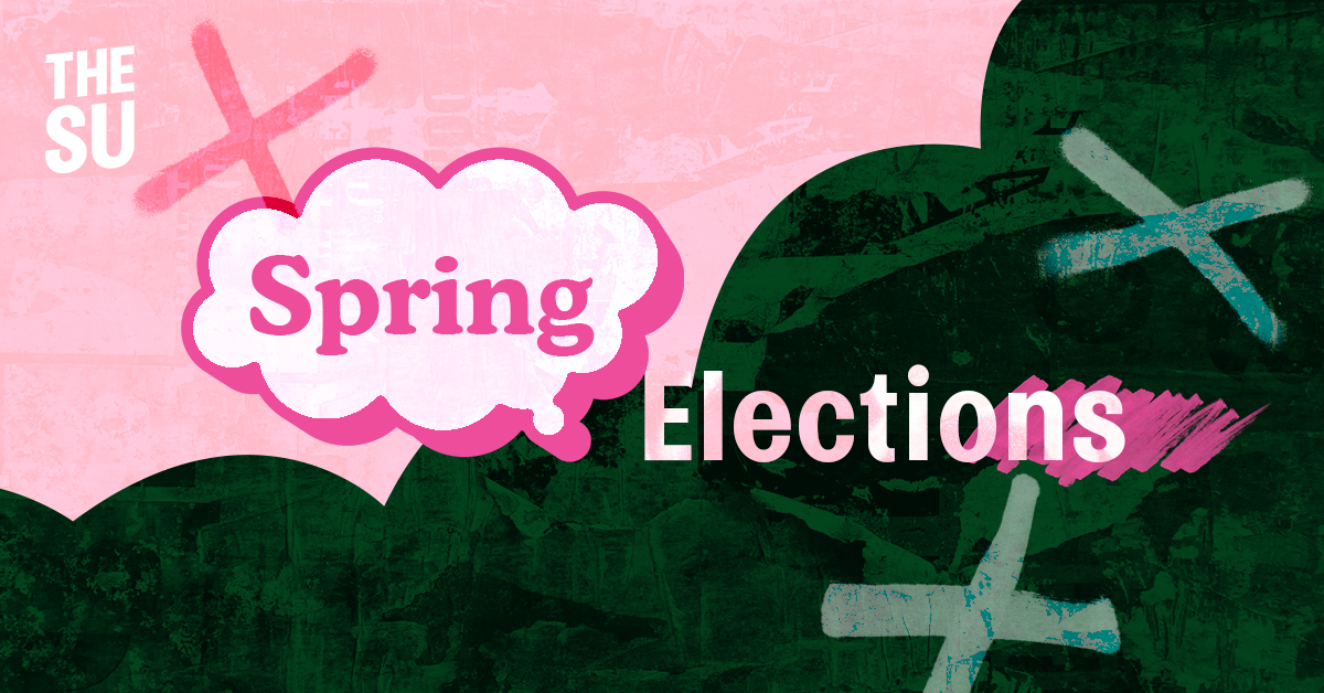 Spring Elections are an opportunity to learn more about The SU's representative system, including course reps, department reps, subject chairs and part time officers.
