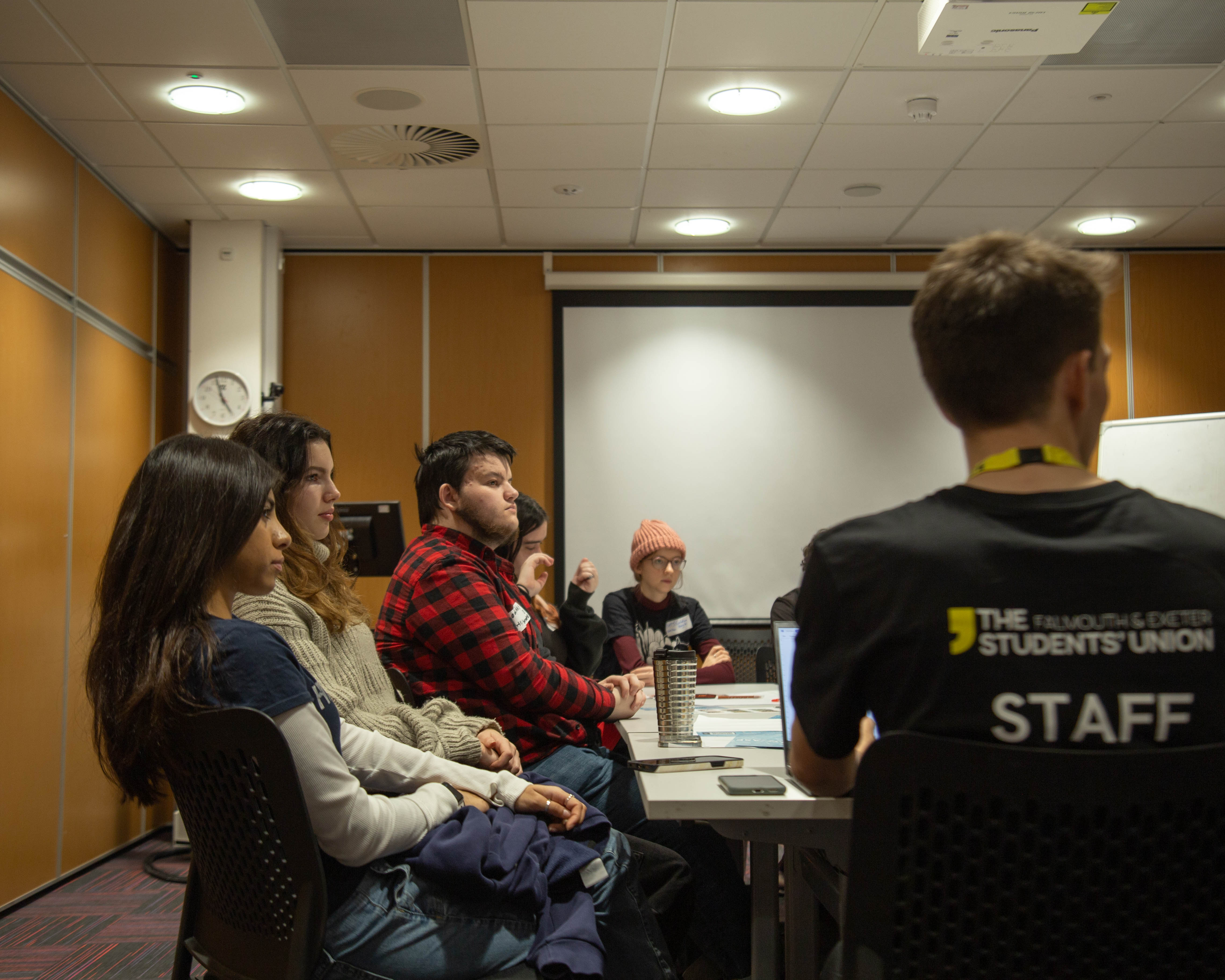 Students at The Big Rep Meeting