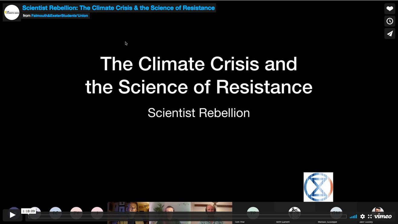 Scientist Rebellion: The Climate Crisis & the Science of Resistance