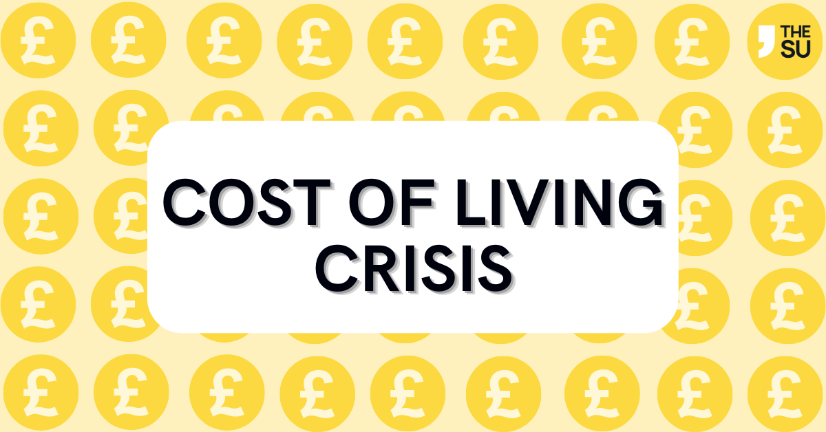 Graphic for the SU's Cost of Living crisis page.